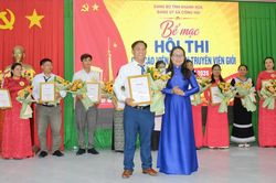 Hội thi Báo cáo viên, tuyên truyền viên giỏi xã Công Hải năm 2026