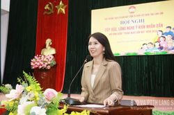 Ban Thường trực Ủy ban MTTQ Việt Nam tỉnh tiếp xúc, lắng nghe ý kiến Nhân dân tại xã Hữu Lũng