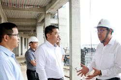 Lãnh đạo tỉnh Lâm Đồng kiểm tra tiến độ xây dựng trường học tại 5 xã biên giới