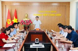Đồng chí Chủ tịch UBND tỉnh Nguyễn Thanh Bình tiếp công dân định kỳ tháng 5