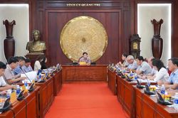 Đoàn khảo sát Ban Tổ chức Trung ương làm việc với Ban Tổ chức Tỉnh ủy và các địa phương