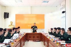 Sở Xây dựng luyện tập diễn tập khu vực phòng thủ tỉnh năm 2026