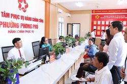 Khảo sát, đánh giá hoạt động hành chính công tại phường Phong Phú