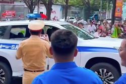 Đi nhầm địa điểm, th&iacute; sinh được CSGT Đồng Nai hỗ trợ quay lại kịp giờ thi
