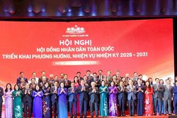 Một số hình ảnh Hội nghị Hội đồng Nhân dân toàn quốc triển khai phương hướng, nhiệm vụ nhiệm kỳ 2026 - 2031