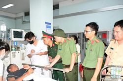 Công an Hải Phòng phối hợp cấp cứu 6 thuyền viên bị đắm tàu trên biển