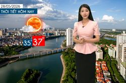 Dự báo thời tiết tối | 28/05/2026