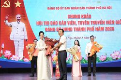 Báo cáo viên, tuyên truyền viên giỏi cùng tranh tài