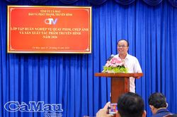 Nâng cao kỹ năng quay phim, chụp ảnh, đáp ứng xu hướng báo chí hiện đại