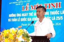 Thanh Hóa hưởng ứng Ngày Thế giới không thuốc lá và Tuần lễ quốc gia không thuốc lá
