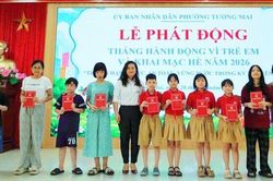 Phường Tương Mai phát động Tháng hành động vì trẻ em năm 2026