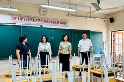 Phường Kim Liên kiểm tra, rà soát công tác chuẩn bị thi vào lớp 10