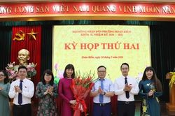 Bà Trương Thị Thanh Nhàn được bầu giữ chức Chủ tịch HĐND phường Hoàn Kiếm khóa II