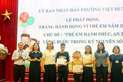 Phường Việt Hưng phát động Tháng hành động vì trẻ em năm 2026