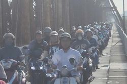 Cầu Long Biên thông xe, gánh bớt khoảng 70% lượng xe mô tô qua cầu Chương Dương
