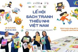 Khám phá 'vũ trụ mùa Hè' tại Lễ hội Sách tranh Thiếu nhi đầu tiên ở Việt Nam