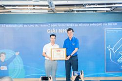 Khi tranh cổ động trở thành ngôn ngữ của khát vọng tuổi trẻ