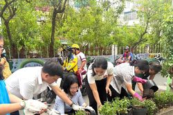 Xây dựng công trình 'Phú Nhuận rực rỡ sắc hoa'