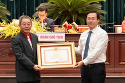 Ông Lê Quốc Phong đặt hàng nhiều nhiệm vụ quan trọng với Hội Chữ thập đỏ TP.HCM