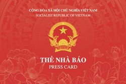 Thẻ nhà báo 2026 sẽ có mã QR xác thực thông tin thời gian thực