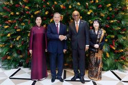 Tổng thống Singapore và Phu nhân chủ trì tiệc chiêu đãi Tổng Bí thư, Chủ tịch nước Tô Lâm và Phu nhân