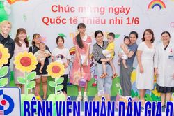 Chương trình ý nghĩa nhân ngày Quốc tế Thiếu nhi tại Bệnh viện Nhân dân Gia Định