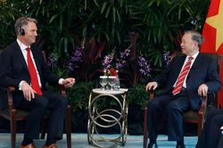 [Ảnh] Tổng Bí thư, Chủ tịch nước Tô Lâm tiếp Phó Thủ tướng, Bộ trưởng Quốc phòng Australia