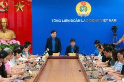 Đại hội lần thứ XIV Công đoàn Việt Nam 'Đoàn kết-Dân chủ-Kỷ cương-Đổi mới-Phát triển'