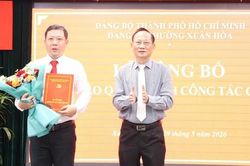 TPHCM: Phường Xuân Hòa kiện toàn nhân sự, tri ân lực lượng người hoạt động không chuyên trách