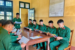 Bồi dưỡng tuyên truyền viên pháp luật là chiến sĩ người dân tộc thiểu số