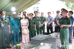 Ban Chỉ đạo 515 tỉnh Quảng Ninh rút kinh nghiệm lấy mẫu hài cốt liệt sĩ chưa xác định thông tin