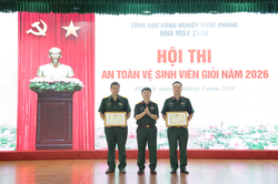 Nhà máy Z176 thực hiện hiệu quả an toàn lao động, phòng chống cháy nổ