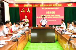 Vùng Cảnh sát biển 2 quyết tâm đạt thành tích tốt trong hội thi Báo cáo viên giỏi cấp toàn quân