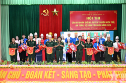 Đoàn Kinh tế - Quốc phòng 74: Hội thi phản ánh đậm nét nhịp sống lao động, sản xuất của người lao động