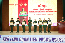 Sôi nổi hội thi cán bộ Đoàn giỏi và Tuyên truyền viên trẻ tại Cục Xe máy - Vận tải