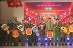 Nhiều nội dung hấp dẫn diễn ra tại Hội thi lực lượng tham gia bảo vệ ANTT ở cơ sở giỏi phường Hòa Khánh lần thứ I năm 2026