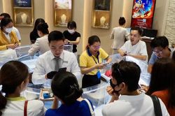 Chiều 29-5: Giá vàng giảm 1,5 - 1,8 triệu đồng/lượng so với buổi sáng
