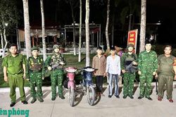 Đồn Biên phòng Mỹ Thạnh Tây bắt giữ 2 đối tượng trộm cắp xe mô tô