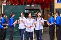 Sĩ tử Thủ đô chuẩn bị cho kỳ thi vào lớp 10