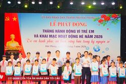 Xây dựng môi trường sống an toàn, lành mạnh, thân thiện cho trẻ em