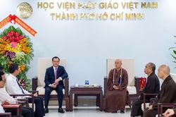 Bộ trưởng Nguyễn Đình Khang mong Phật giáo tiếp tục đồng hành cùng dân tộc