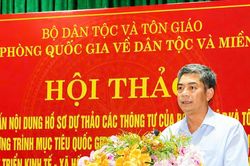 Ho&agrave;n thiện cơ sở ph&aacute;p l&yacute; thực hiện hợp phần hai Chương tr&igrave;nh mục ti&ecirc;u quốc gia giai đoạn mới