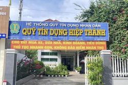 Nhiều hạn chế, sai sót tại Quỹ tín dụng nhân dân Hiệp Thành