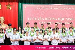 Phường Th&agrave;nh Sen tuy&ecirc;n dương 280 học sinh giỏi c&aacute;c cấp