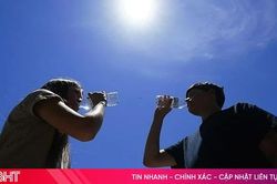Sai lầm khi uống nước khiến cơ thể dễ bị sốc nhiệt