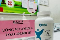 Triển khai Chiến dịch bổ sung vitamin A trên toàn quốc, bắt đầu từ tháng 6