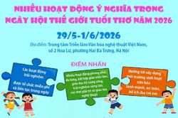 Nhiều hoạt động ý nghĩa trong Ngày hội Thế giới tuổi thơ năm 2026