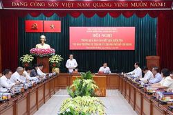 Th&ocirc;ng qua kết quả kiểm tra tại Ban Thường vụ Th&agrave;nh ủy TP Hồ Ch&iacute; Minh