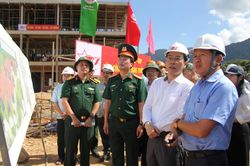 Đảm bảo tiến độ và chất lượng các công trình trường phổ thông nội trú liên cấp