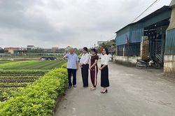 MTTQ xã Triệu Sơn vận động Nhân dân hiến đất mở rộng đường giao thông